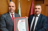 Бюро Веритас България връчи сертификат за съответствие с ISO 27001:2022 на УНСС